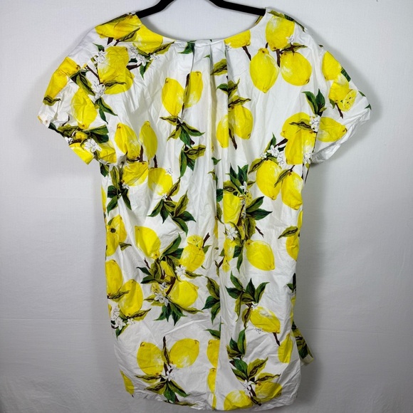 Ellison Yellow and Green Lemon Top Women’s Size S - Picture 2 of 5